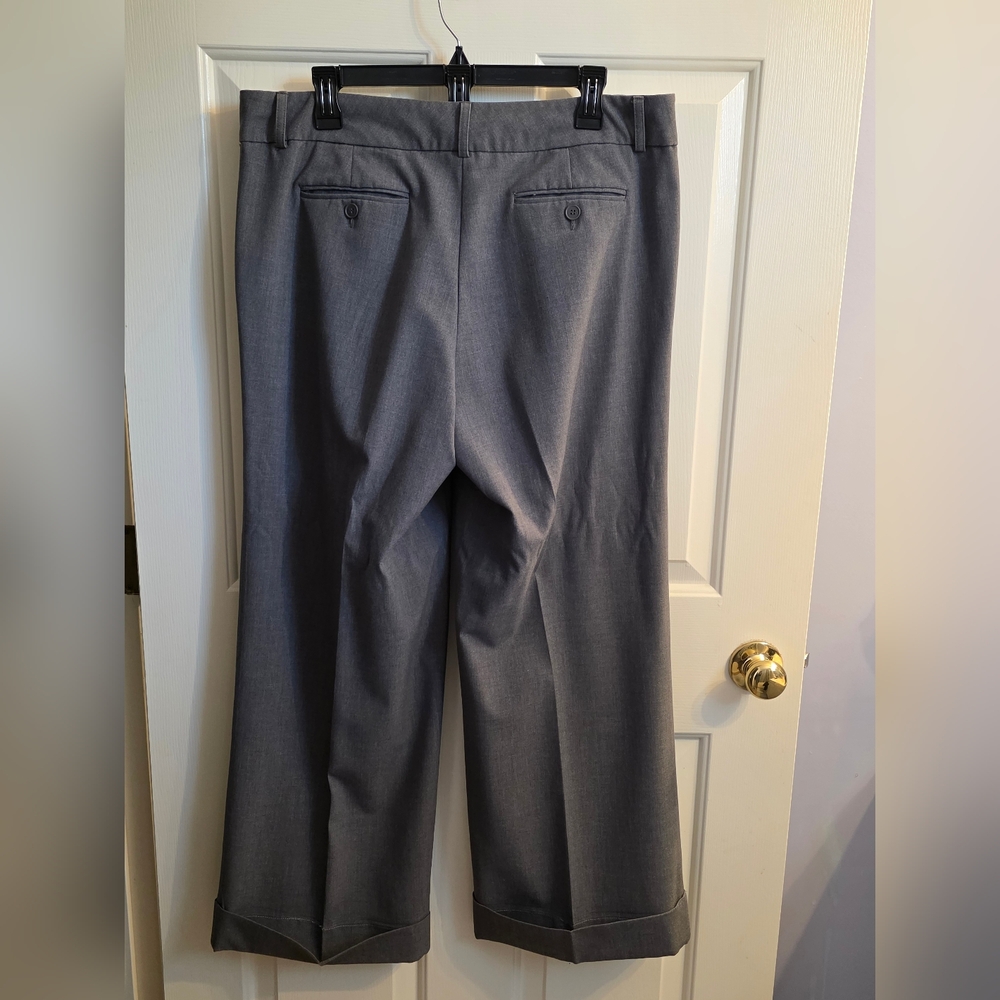 Get Ready For Work!!!Elegant Gray Wide Leg Pants